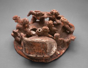 Funerary Cheek-Piercing Ritual, 200 BC-AD 300 by Unbekannt