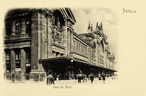 Gare du Nord, Paris, c. 1900