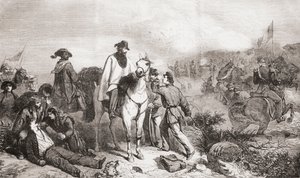 Garibaldi in Italy During the Siege of Rome in 1849