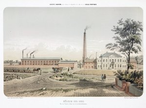 General Industrial Scenes Zinc Works at Mulheim an der Ruhr, Germany