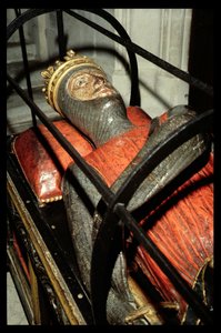 Gloucester Cathedral, Effigy of the Duke of Normandy, son of William the Conqueror, c.1100 by Unbekannt