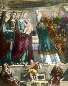 Goethe Travels to Venice, Painting of Holy Mary Showing Jesus at the Temple by Carpaccio by Unbekannter Künstler