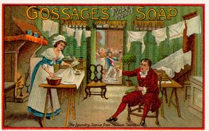 Gossages Soap - early 20th century advertisement