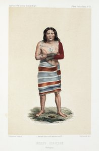 Guaycuru Indian, Paraguay, c 1843-1847