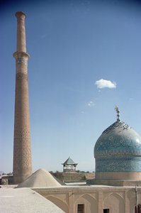 Harun Vilayet dome and the Ali minaret, probably c.17th century by Unbekannt