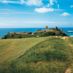 Hastings Castle, East Sussex, United Kingdom