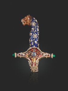 Hilt of the State Sword of Maharaja Jagatjit Singh of Kapurthala, c.1900