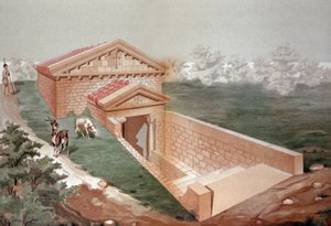 Hypogee Martyrium of Poitiers by Unbekannter Künstler