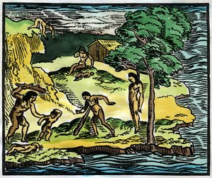 Indios Suicides by Unbekannter Künstler