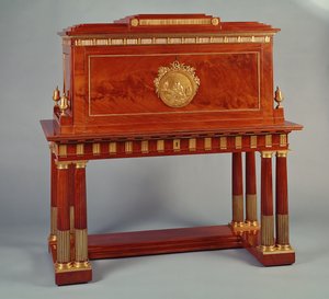 Imperial Mahogany Secretaire, by David Roentgen (1743-1807), German