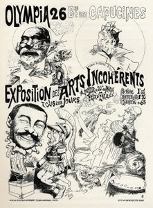 Incoherent Arts Exhibition at the Olympia, Paris by Unbekannter Künstler