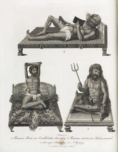 Indian holy men by Unbekannt