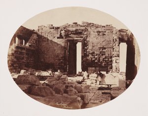 Interior of the Parthenon, Athens, c 1849