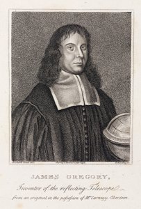 James Gregory, Scottish mathematician, c 1670 by Unbekannt