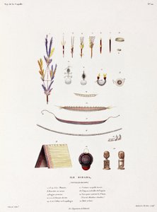 Jewellery, Belts and Other Items from Birara (New Britain) by Unbekannt