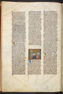 Joseph of Arimathea Preaching to His Followers from Estoire del Saint Graal