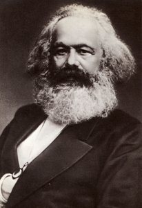 Karl Marx Portrait by Unbekannter Künstler