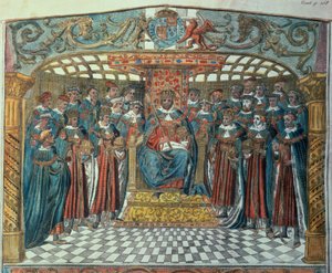 King Richard I and His Barons