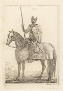 Knight or Man at Arms in Armour of the Time of King Henry II by Unbekannt