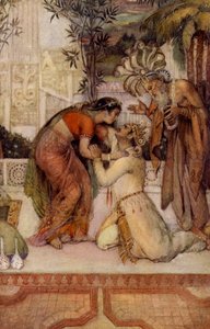 Kuvalayaswa revealing his identity to Madalasa
