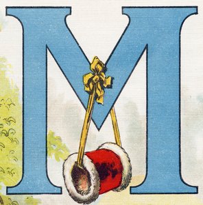Letter M: the sleeve. Engraving in "ABC L