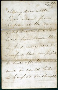 Letter from Florence Nightingale, May 1856