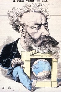 Nantes - Musee Jules Verne - Cartoon by Gill