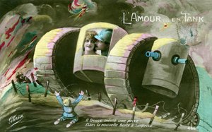 Love in a Tank by Unbekannter Künstler