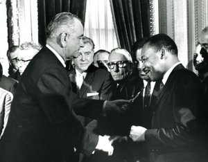 MLK - Voting Rights Bill by Benjamin Baud