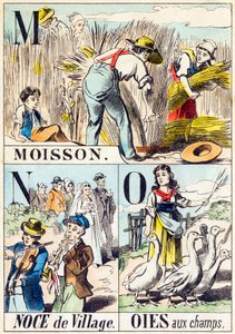 M N O: Harvest, Village Wedding, Geese in the Fields - 