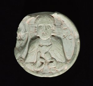 Medallion with Christ