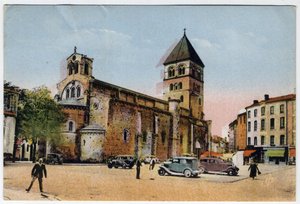 Saint Gaudens: Exterior View of the Collegial Church of Saint Peter and Saint Gaudens