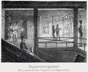 Monument of Saint Rupert and Saint Sigismond, Durrnberg, Austria by Unbekannt