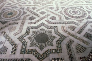 Mosaic Flooring in Monreale Cathedral, Sicily