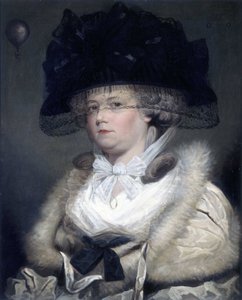 Mrs Sage, the First English Lady Balloonist