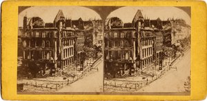 Municipality of Paris (1871): view of Paris in ruins