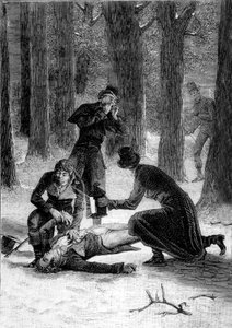 Murder of Philippe Lebon (1769-1804) inventor in 1804, on Le Havre road by Unbekannt