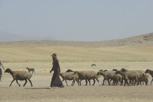 Nomadic tents between Tamar and Ashkhaneh, Iran 2022 by Unbekannter Künstler