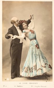 Old postcard/Overturned Dance/Angele Heraud