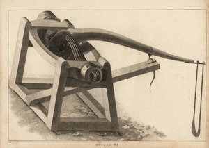 Onager, a type of catapult to project stones by Unbekannt