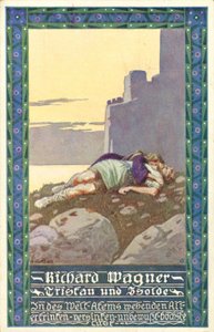 Opera Tristan and Isolde by Wagner