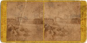 Paris Siege (1871): View of the City During the Siege by the Prussians by Unbekannt