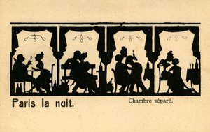 Paris by night, c. 1900