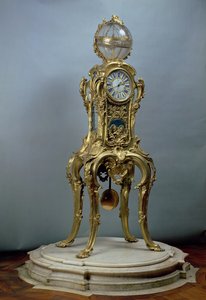Passament astronomical clock made by Jacques Caffieri for Louis XV of France by Unbekannt
