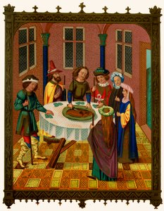 Passover: Medieval Jews Celebrating the Jewish Holiday