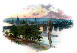Perth from Bridge End
