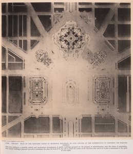 Plate CXXX from Plan of Chicago