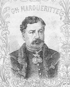 Portrait of French General Jean-Auguste Margueritte, Franco Prussian War by Unbekannter Künstler