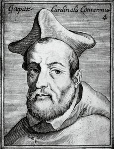 Portrait of Gasparo Contarini, Italian cardinal and bishop by William M. Timlin