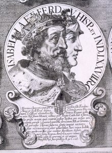 Portrait of Isabella I and Ferdinand V of Castile by Unbekannt